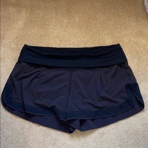 Lululemon high waisted black shorts